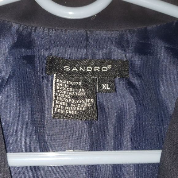 ⭐🎵 NWT Sandro Button Down Dress Jacket - Picture 5 of 6